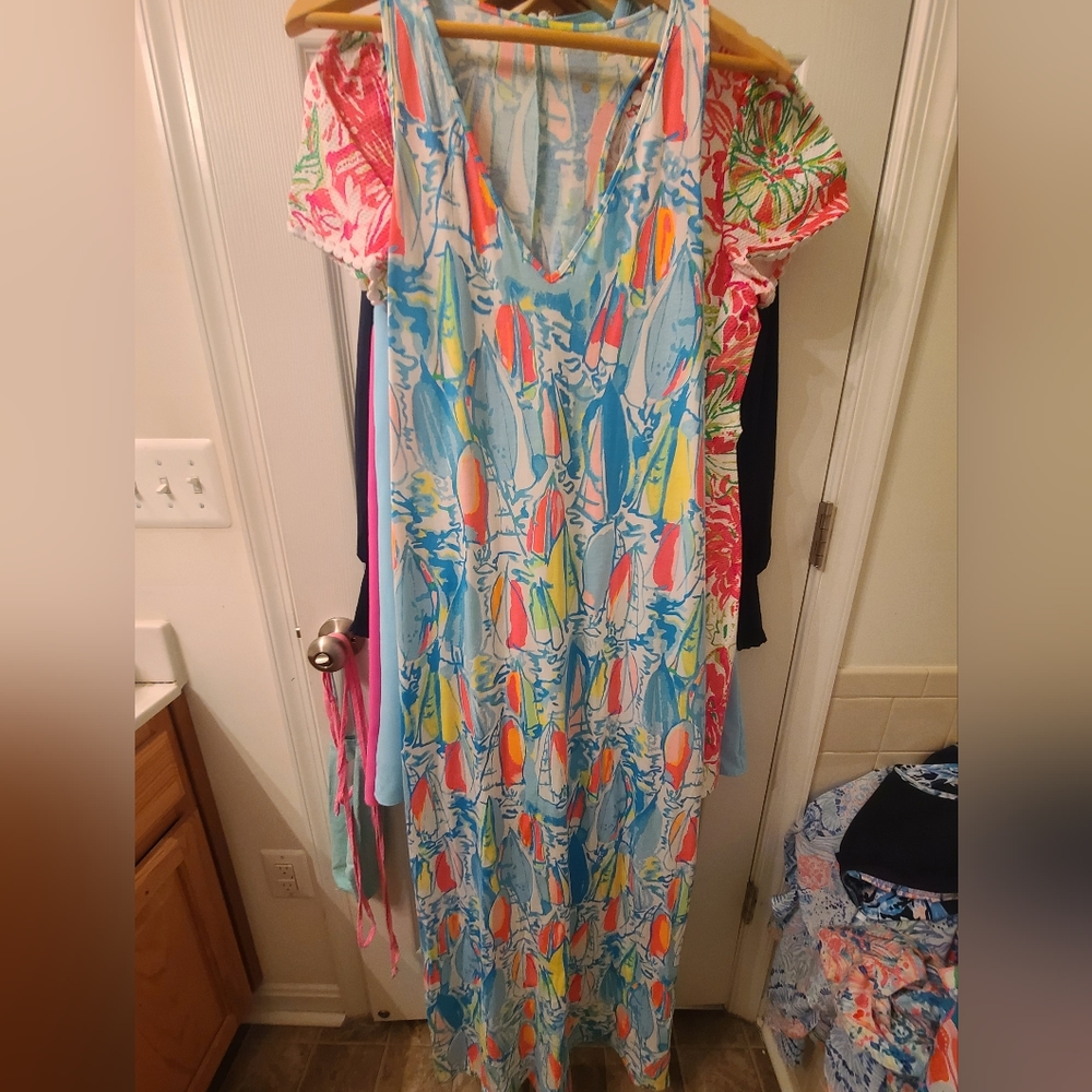 Lilly Pulitzer Kerri Beach and Bae Maxi